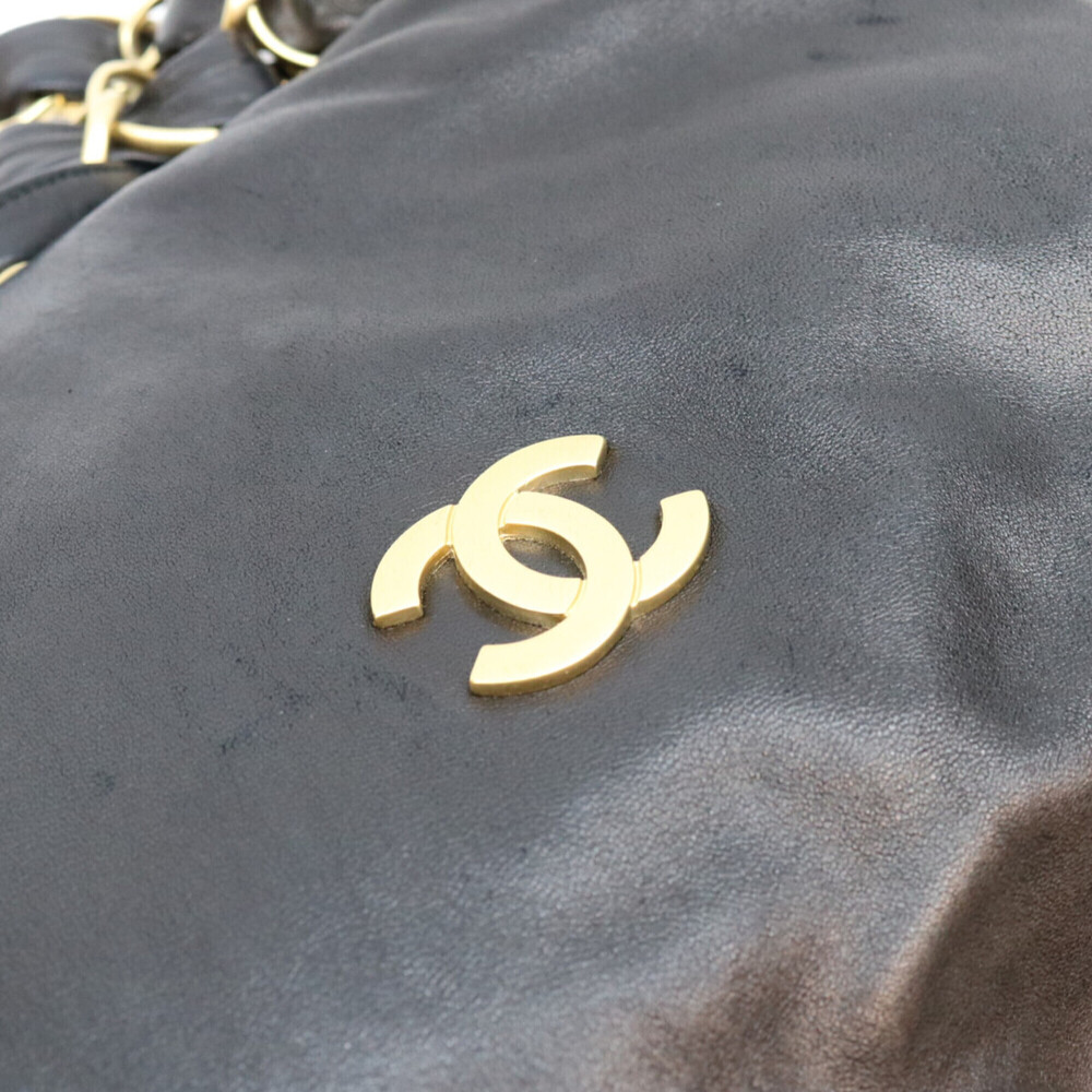 CHANEL Olsen Small Hobo Bag Shoulder Bag, Black with Gold Hardware, Lambskin ... - Picture 7 of 10